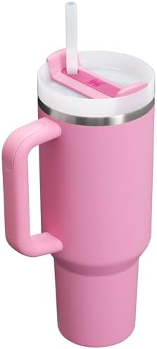 STANLEY Quencher H2.0 Flow State Tumbler, 40 oz, Peony - Image 2