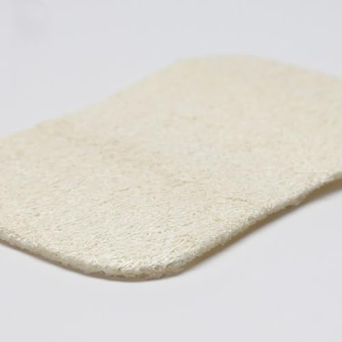 6pcs Natural Loofah Dishwashing Brush Set for Kitchen, Microfiber Scouring Pads with Beige Color, Environmentally Friendly, Effective for Removing Pots, - Image 2