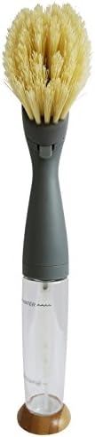 Full Circle Foam Alone 2-in-1 Foaming Dish Brush & Soap Dispenser, Gray - Image 4
