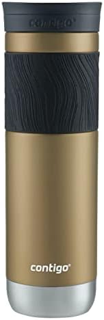 Contigo Byron 2.0 Stainless Steel Travel mug with Snapseal Lid and Grip, 24oz, Chardonnay, BPA Free and Leak Proof by Unknown