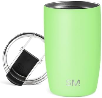 Simple Modern Travel Coffee Mug Tumbler with Flip Lid | Reusable Insulated Stainless Steel Cold Brew Iced Coffee Cup Thermos | Gifts for Women Men Him Her | Voyager Collection | 12oz | Baja by Unknown