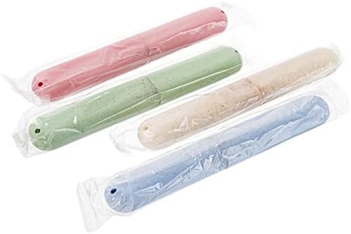 Hedume 28 Pack Travel Toothbrush Case, Portable Dust-proof Breathable Toothbrush Holder for Travel, Business, Home, Camping, School (4 Colors) - Image 4