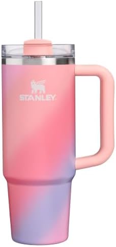 STANLEY Quencher H2.0 Flow State Tumbler, 30 oz, Sunset Spiral by Unknown