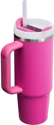 STANLEY Quencher H2.0 Flow State Tumbler, 30 oz, Fuchsia - Image 2