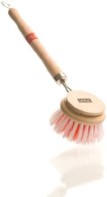 LOLA -The Original - Dishwashing & Vegetable Brush, 6 Pack, Hardwood w/Poly Fiber Bristles, Reusable, Sustainable, Has EZ-Grip Handle - Image 4