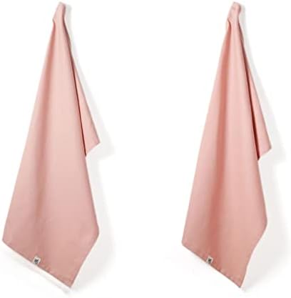 Wild & Stone Organic Cotton Tea Towels, Set of 2, GOTS Certified, 27x19 in - Image 2