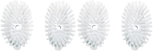 OXO Good Grips Soap Dispensing Dish Brush Refills, 4 Pack, White, Nylon Bristles by OXO