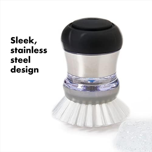 OXO Steel Soap Dispensing Palm Brush Refills, 2-Pack - Image 3