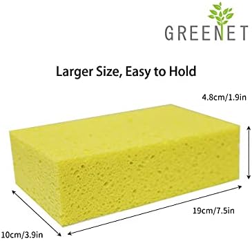 Large Natural Cellulose Cleaning Sponges (3-Pack) – Biodegradable, Absorbent, Multi-Use for Kitchen, Car & Home - Image 6
