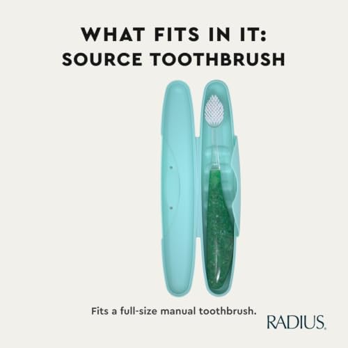 RADIUS Travel Case Value Pack, 3 Count (Toothbrush, Razor, Soap), BPA-Free Recycled Plastic, Portable for Bathroom, School, Home, Camping - Lavender - Image 5