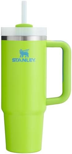 STANLEY Quencher H2.0 Flow State Tumbler, 30 oz, Bright Lime by Unknown