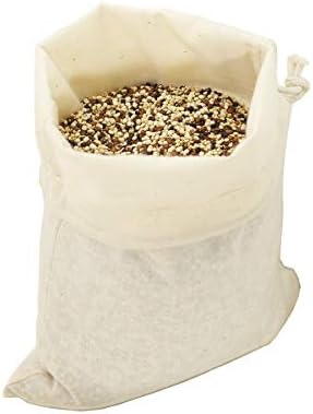 Simple Ecology Reusable Grocery Produce Shopping and Storage Bags, Organic Cotton Muslin, XSmall 3 pack - Image 6