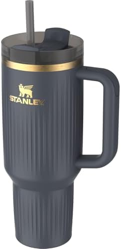STANLEY Quencher H2.0 Tumbler with Handle and Straw 40 oz | Flowstate 3-Position Lid | Cup Holder Compatible for Travel | Insulated Stainless Steel Cup | BPA-Free | Fluted Twilight - Image 2