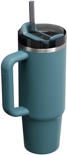 STANLEY Quencher H2.0 Flow State Tumbler, 30 oz, Blue Spruce - Image 2