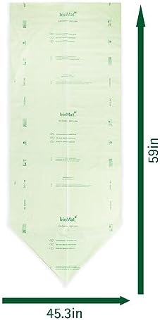 bioMat 64 Gallon Compostable Food Scrap Bags, 30 Count - Image 4