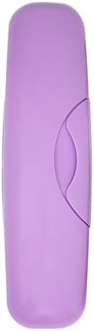 RADIUS Toothbrush Original Big Brush, BPA Free ADA Accepted - Right Hand - Lavender Brush with Lavender Case - Image 2