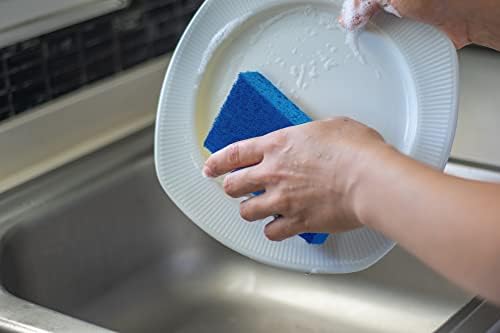 Dawn Scrubber Sponge Non Scratch, 6 Count, Blue (Pack of 1) - Image 2