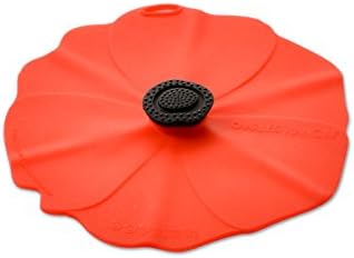 Charles Viancin - Poppy Silicone Lid for Food Storage and Cooking - Airtight Seal on Any Smooth Rim Surface - BPA-Free - Oven, Microwave, Freezer, Stovetop and Dishwasher Safe (Drink Covers) - Image 4