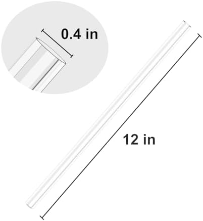 6 Pcs Replacement Straw for Stanley Adventure Quencher 40 oz 30 oz Cup Tumbler,Straws with Cleaning Brush for Stanley Accessories - Image 2