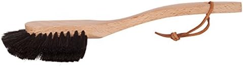 Redecker Dish Brush Set, Horsehair, Curved Handle, 2 Pack – Wrap-Around Design for Delicate Cleaning, Made in Germany - Image 2