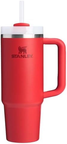 STANLEY Quencher H2.0 Flow State Tumbler, 30 oz, Chili Red by Unknown