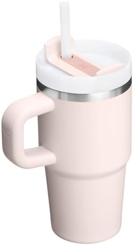STANLEY Quencher H2.0 Flow State Tumbler, 20 oz, Rose Quartz 2.0 - Image 2