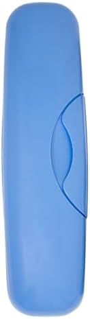 RADIUS Toothbrush Original Big Brush, BPA Free ADA Accepted - Left Hand - Periwinkle Brush with Periwinkle Case - Image 2