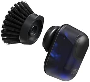 Joseph Joseph SinkTech Soap-Dispensing Palm Brush with Replaceable Head and Stainless-Steel Stand Drip Tray - Image 2