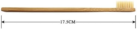DR PERFECT Natural Bamboo Toothbrush Soft Bristles for Adults Pack of 12 - Image 4