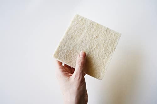100% Wool Sponge 2 pk - Eco-Friendly & Compostable - Perfect for Kitchen Dishes - Image 6