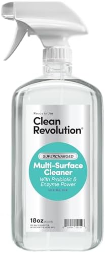 Clean Revolution SuperCharged Multi Surface Cleaner Refill Supply, Non-Toxic, Eco-Friendly & Plant-Based, Ready to Use, Spring Air, 18 oz (Pack of 3) - Image 2