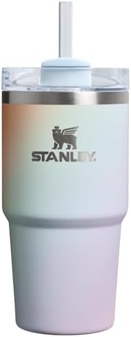 STANLEY Quencher H2.0 Flow State Tumbler, 20 oz, Sunrise Spiral by Unknown