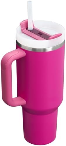 STANLEY Quencher H2.0 Flow State Tumbler, 40 oz, Fuchsia - Image 2