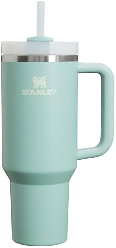STANLEY Quencher H2.0 Flow State Tumbler, 40 oz, Seafoam by Unknown