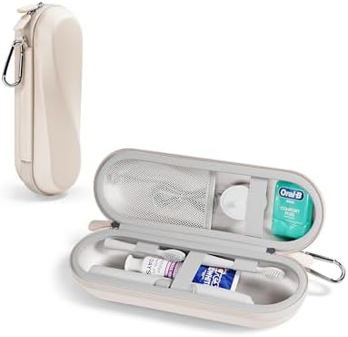 ProCase Electric Toothbrush Travel Case for Oral-B & Philips Sonicare -M by ProCase
