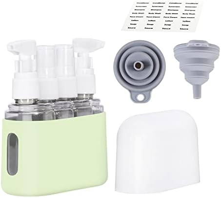 Bpluma Travel Bottles, Leak Proof Containers For Toiletries TSA Approved Airplane Accessories Kits For Liquid With Labels by Bpluma