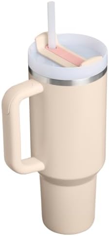 STANLEY Quencher H2.0 Flow State Tumbler, 40 oz, Champagne - Image 3