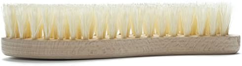 Konex Heavy Duty Scrub Brush - Old-Fashioned Wooden Design, Curved for Bathtubs, Wall and Floor Tiles - S-Shaped for Grime and Mildew Removal (Pack of 2) - Image 4