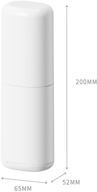 Travel Toothbrush Case Kit: Eco-Friendly, Portable, and Versatile Oral Care Companion, White - Image 3