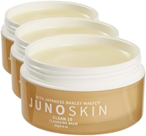 JUNO & Co. Clean 10 Cleansing Balm 10 Ingredients Makeup Remover 85g / 3.0oz (Pack of 3) by JUNOCo