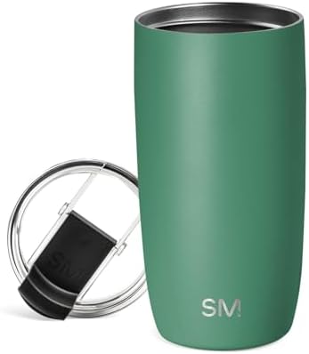 Simple Modern Travel Coffee Mug with Lid | 16oz | Green by Unknown