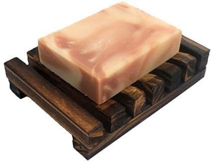 1 PCS Hawaii Style Bathroom Accessories Handmade Natural Wood Soap Dish Wooden Soap Holder - Image 4