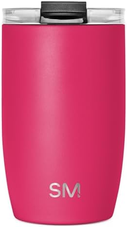 Simple Modern Travel Coffee Mug Tumbler with Flip Lid | Reusable Insulated Stainless Steel Cold Brew Iced Coffee Cup Thermos | Gifts for Women Men Him Her | Voyager Collection | 12oz | Berry Twist - Image 2