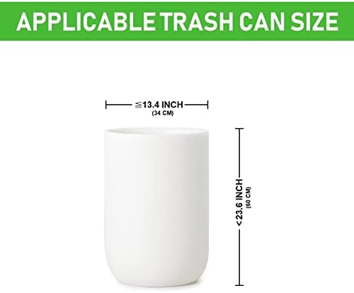 Compost Bags 8 Gallons 30Liter Extra Thick 0.87 Mils Food scrap waste bags with US BPI ASTM D6400 and Europe OK Compost Home Certified - Image 2