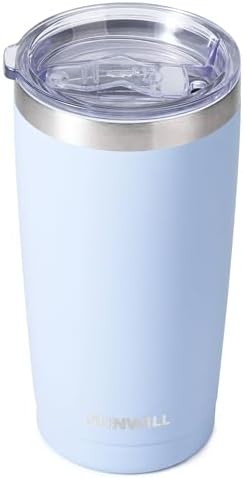 SUNWILL Coffee Tumbler, 20 oz Insulated Travel Mug Stainless Steel by SUNWILL
