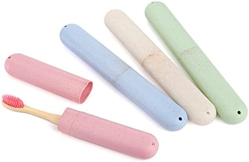 Hedume 28 Pack Travel Toothbrush Case, Portable Dust-proof Breathable Toothbrush Holder for Travel, Business, Home, Camping, School (4 Colors) - Image 3