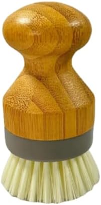Replaceable Brush Head, Bamboo Handle, dishwashing Pot, Household Kitchen Cleaning by Unknown