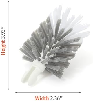 Full Circle Upstanding Bottle Brush Refill, Baby Bottles, and Tumblers, 2pk - Image 4