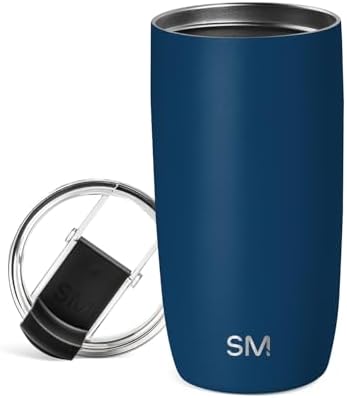 Simple Modern Travel Coffee Mug with Lid | 16oz | Blue by Unknown