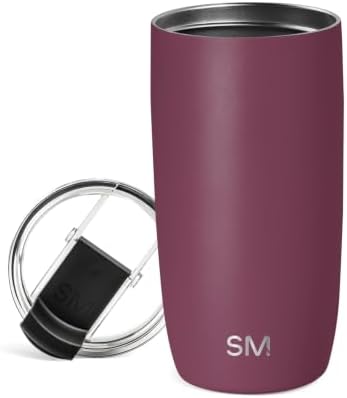 Simple Modern Travel Coffee Mug with Lid | 16oz | Purple by Unknown
